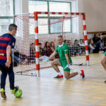 24.1.2017 Kielce. Międzynarodowy mecz w VI Lo im. Juliusza Słowackiego. / Wojciech Habdas / Radio Kielce