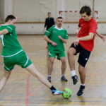 24.1.2017 Kielce. Międzynarodowy mecz w VI Lo im. Juliusza Słowackiego. / Wojciech Habdas / Radio Kielce