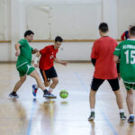 24.1.2017 Kielce. Międzynarodowy mecz w VI Lo im. Juliusza Słowackiego. / Wojciech Habdas / Radio Kielce