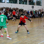 24.1.2017 Kielce. Międzynarodowy mecz w VI Lo im. Juliusza Słowackiego. / Wojciech Habdas / Radio Kielce