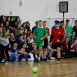 24.1.2017 Kielce. Międzynarodowy mecz w VI Lo im. Juliusza Słowackiego. / Wojciech Habdas / Radio Kielce