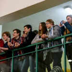 24.1.2017 Kielce. Międzynarodowy mecz w VI Lo im. Juliusza Słowackiego. / Wojciech Habdas / Radio Kielce