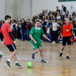 24.1.2017 Kielce. Międzynarodowy mecz w VI Lo im. Juliusza Słowackiego. / Wojciech Habdas / Radio Kielce