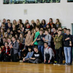 24.1.2017 Kielce. Międzynarodowy mecz w VI Lo im. Juliusza Słowackiego. / Wojciech Habdas / Radio Kielce