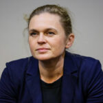 25.1.2017 Kielce. Spotkanie z Barbarą Nowacką (n/z), Pauliną Piechną-Więckiewicz, Dariuszem Jońskim, Janem Cedzyńskim. / Wojciech Habdas / Radio Kielce