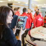 26.1.2017 Kielce. W siedzibie firmy Toyota Romanowski, trener i zawodnicy Effectora odebrali nowe Toyoty C-HR, którymi będą się poruszać przez następne trzy sezony. / Wojciech Habdas / Radio Kielce