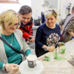 28.1.2017 Kielce. Dekorowanie ceramiki tlenkami. Warsztaty w IDK / Wojciech Habdas / Radio Kielce