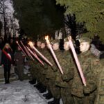 Sandomierz. Światełko dla żołnierzy AK (14 lutego 2017 r) / Michał Jakóbczyk / Radio Kielce