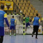 Celje. Trening Vive (18 lutego 2017 r) / Krzysztof Bujnowicz / Radio Kielce