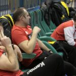 Celje. Trening Vive (18 lutego 2017 r) / Krzysztof Bujnowicz / Radio Kielce