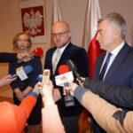Konferencja prasowa wiceministra Krzysztofa Łandy (24 lutego 2017 r) / Radio Kielce