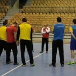 Celje. Trening Vive (18 lutego 2017 r) / Krzysztof Bujnowicz / Radio Kielce