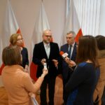 Konferencja prasowa wiceministra Krzysztofa Łandy (24 lutego 2017 r) / Radio Kielce