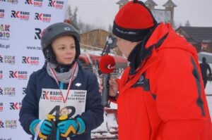 2017-02-04 Zawody narciarskie o Puchar Radia Kielce na stoku w Krajnie / Grzegorz Jamka / Radio Kielce