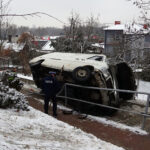 Wypadek na ulicy Sienkiewicza w Ostrowcu Świętokrzyskim / Kalina Łabuz / Radio Kielce