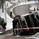 Wypadek na ulicy Sienkiewicza w Ostrowcu Świętokrzyskim / Kalina Łabuz / Radio Kielce