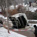 Wypadek na ulicy Sienkiewicza w Ostrowcu Świętokrzyskim / Kalina Łabuz / Radio Kielce