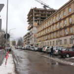 4.1.2017 Kielce. Mieszkańcy ulicy Panoramicznej skarżą się na wzmożony ruch na ich ulicy. / Krzysztof Bujnowicz / Radio Kielce