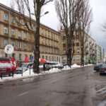 4.1.2017 Kielce. Mieszkańcy ulicy Panoramicznej skarżą się na wzmożony ruch na ich ulicy. / Krzysztof Bujnowicz / Radio Kielce