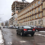 4.1.2017 Kielce. Mieszkańcy ulicy Panoramicznej skarżą się na wzmożony ruch na ich ulicy. / Krzysztof Bujnowicz / Radio Kielce