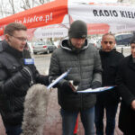 4.1.2017 Kielce. Mieszkańcy ulicy Panoramicznej skarżą się na wzmożony ruch na ich ulicy. / Krzysztof Bujnowicz / Radio Kielce