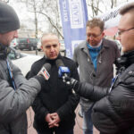 4.1.2017 Kielce. Mieszkańcy ulicy Panoramicznej skarżą się na wzmożony ruch na ich ulicy. / Krzysztof Bujnowicz / Radio Kielce