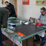 Spotkanie z cyklu „Gry bez prądu” w Muzeum Zabawy i Zabawek w Kielcach (12.02.2017) / Karol Żak / Radio Kielce