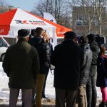 2017-02-15. Program Radia Kielce i TVP3 Kielce „Interwencja”. Mieszkańcy osiedla Uroczysko w Kielcach chcą remontu ulicy wiodącej do przedszkola i żłobka oraz budowy chodnika. / Grzegorz Jamka / Radio Kielce