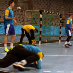 2017-02-08 SAP Arena w Mannheim - trening szczypiornistów Vive Tauronu Kielce przed meczem z Rhein Neckar Loewen / Krzysztof Bujnowicz / Radio Kielce