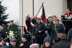 Uroczystości pogrzebowe Anny Sowy, pełnomocnik prezydenta Kielc ds. osób niepełnosprawnych / Robert Felczak / Radio Kielce