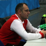 2017-02-08 SAP Arena w Mannheim - trening szczypiornistów Vive Tauronu Kielce przed meczem z Rhein Neckar Loewen / Krzysztof Bujnowicz / Radio Kielce