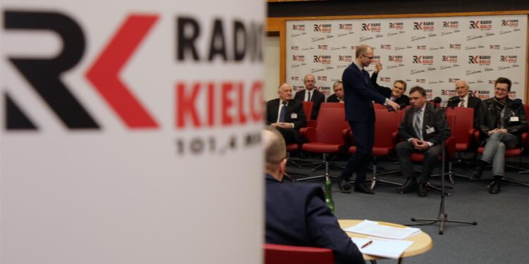 12.02.2017 "Studio Polityczne Radia Kielce" / Robert Felczak / Radio Kielce