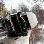 Wypadek na ulicy Sienkiewicza w Ostrowcu Świętokrzyskim / Kalina Łabuz / Radio Kielce