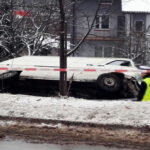 Wypadek na ulicy Sienkiewicza w Ostrowcu Świętokrzyskim / Kalina Łabuz / Radio Kielce