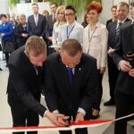 11.02.2017 Ostrowiec Świętokrzyski. Urząd Skarbowy - nowy budynek / Kalina Łabuz / Radio Kielce