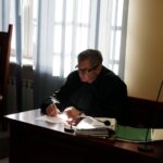 2017-02-14. Starachowice. Sąd Rejonowy. Proces zwolnionego personelu medycznego, który 2 listopada 2016 roku pracował na oddziale ginekologiczno-położniczym w tamtejszym szpitalu. / Jarosław Kubalski / Radio Kielce