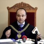 2017-02-14. Starachowice. Sąd Rejonowy. Proces zwolnionego personelu medycznego, który 2 listopada 2016 roku pracował na oddziale ginekologiczno-położniczym w tamtejszym szpitalu. / Jarosław Kubalski / Radio Kielce