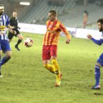 18.02.2017 Kielce. Mecz ekstraklasy Korona Kielce  - Wisła Płock. / Jarosław Kubalski / Radio Kielce