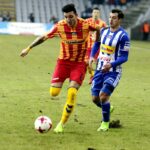 18.02.2017 Kielce. Mecz ekstraklasy Korona Kielce  - Wisła Płock. / Jarosław Kubalski / Radio Kielce