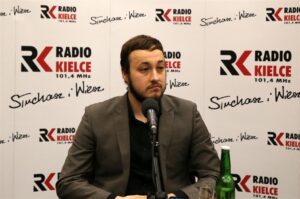 05.02.2017 Studio Polityczne Radia Kielce. Maciej Kmita PO / Karol Żak / Radio Kielce