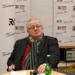 05.02.2017 Studio Polityczne Radia Kielce. Czesław Siekierski eurodeputowany PSL / Karol Żak / Radio Kielce