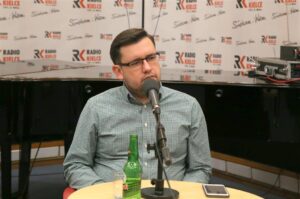 05.02.2017 Studio Polityczne Radia Kielce. Mateusz Żukowski Nowoczesna / Karol Żak / Radio Kielce