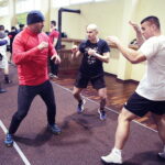 02.02.2017 Kielce. Młodzieżowy Mistrz Świata WBC  Mateusz Masternak poprowadził trening w klubie bokserskim RUSHH / Jarosław Kubalski / Radio Kielce