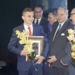 03.02.2017. Kielce. Gala 65. Plebiscytu Świętokrzyskie Gwiazdy Sportu 2016. Wiktor Długosz, piłka nożna, Korona Kielce. / Jarosław Kubalski / Radio Kielce