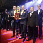 03.02.2017. Kielce. Gala 65. Plebiscytu Świętokrzyskie Gwiazdy Sportu 2016. Drużyna 2016 roku: Vive Tauron Kielce. / Jarosław Kubalski / Radio Kielce