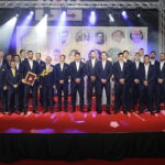 03.02.2017. Kielce. Gala 65. Plebiscytu Świętokrzyskie Gwiazdy Sportu 2016. Drużyna 2016 roku: Vive Tauron Kielce. / Jarosław Kubalski / Radio Kielce