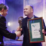 03.02.2017. Kielce. Gala 65. Plebiscytu Świętokrzyskie Gwiazdy Sportu 2016. Trener roku III miejsce Marek Mierzwa. / Jarosław Kubalski / Radio Kielce