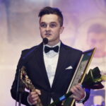 03.02.2017. Kielce. Gala 65. Plebiscytu Świętokrzyskie Gwiazdy Sportu 2016. 9 miejsce: Maciej Giemza – rajdy enduro KTM Novi Korona Kielce. / Jarosław Kubalski / Radio Kielce