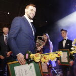 03.02.2017. Kielce. Gala 65. Plebiscytu Świętokrzyskie Gwiazdy Sportu 2016. 3 miejsce: Michał Jurecki – piłka ręczna Vive Tauron Kielce. / Jarosław Kubalski / Radio Kielce