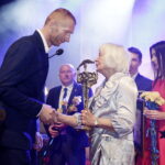 03.02.2017. Kielce. Gala 65. Plebiscytu Świętokrzyskie Gwiazdy Sportu 2016. 1 miejsce: Karol Bielecki - piłka ręczna Vive Tauron Kielce. / Jarosław Kubalski / Radio Kielce